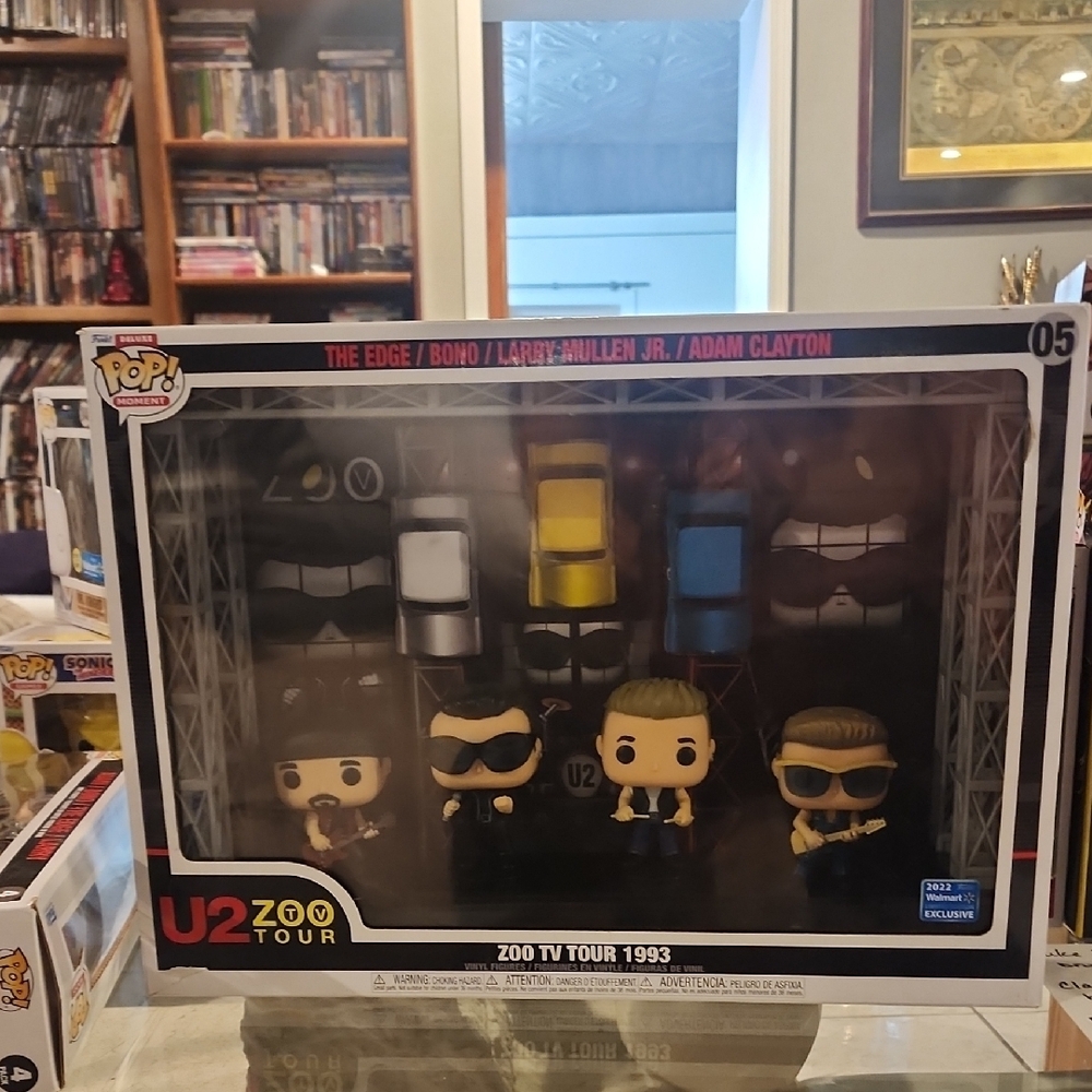Funko Pop! U2 Zoo TV Tour 1993 Set